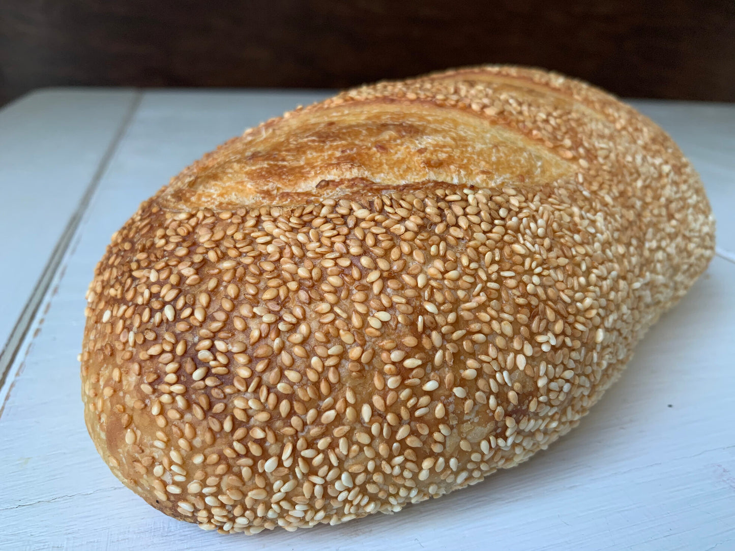 Deli Loaf (5lb);5lb Sesame Semolina Sourdough