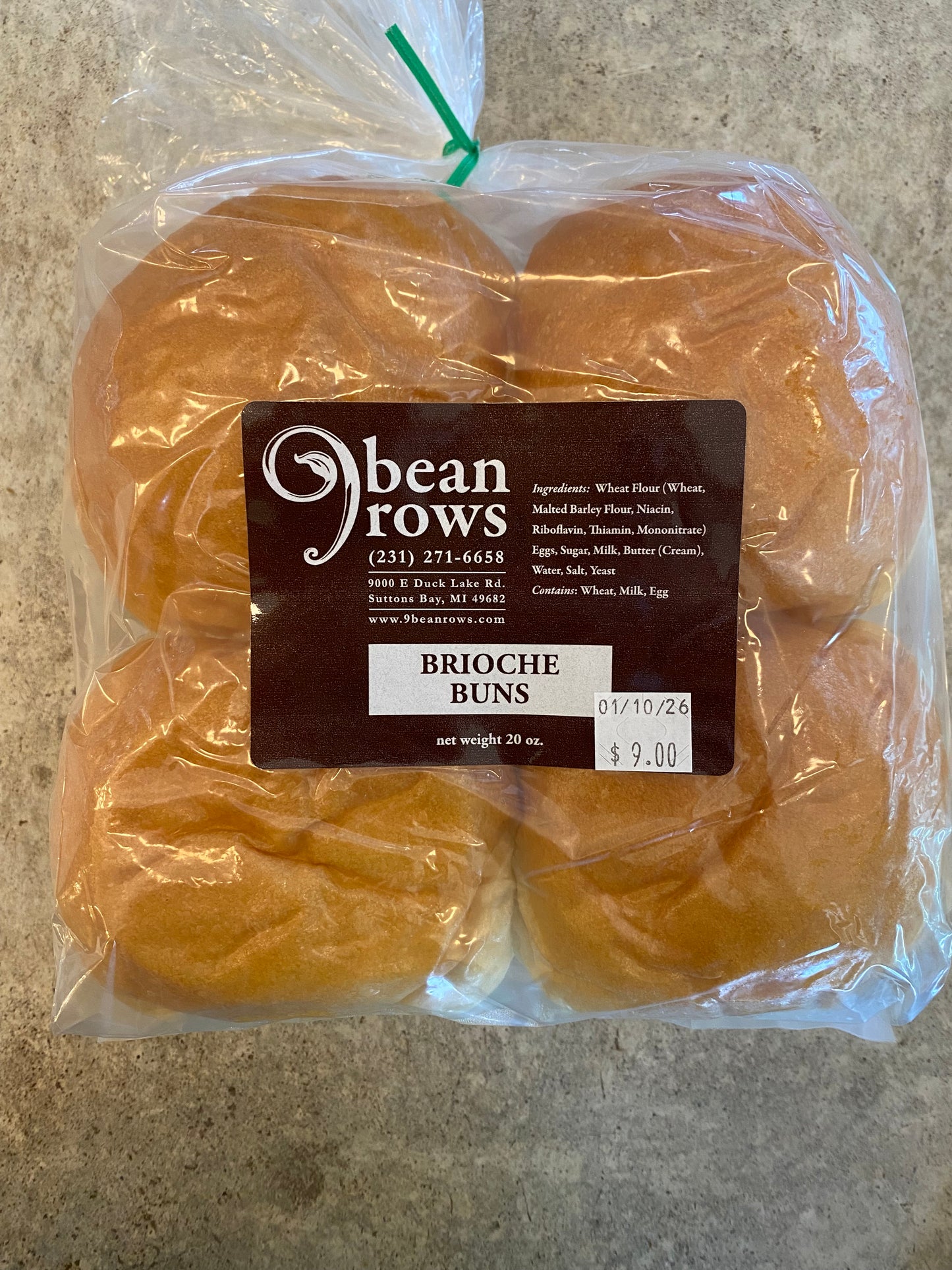 Brioche Buns 8pk Labeled For Resale