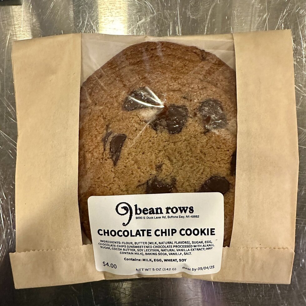 Chocolate Chip Cookie Packaged for Retail